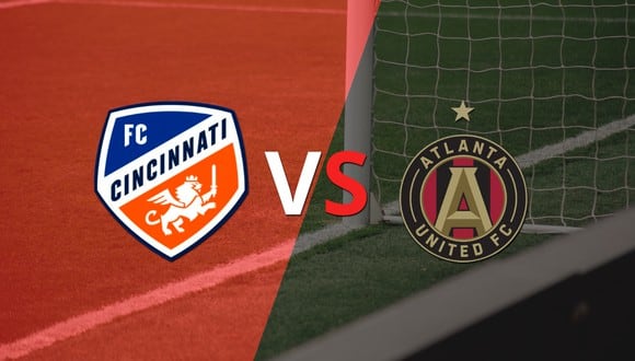 ¡Ya se juega la etapa complementaria! FC Cincinnati vence Atlanta United por 1-0