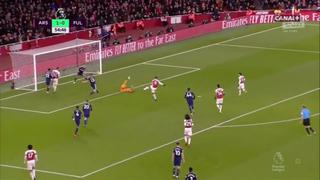 Lo dejaron solo: Lacazette anotó el 2-0 en el Arsenal vs Fulham luego de gran jugada colectiva [VIDEO]
