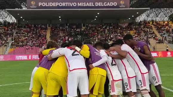 Celebración de Perú tras ganar a Chile en el Preolímpico Venezuela 2024. (Video: @SeleccionPeru)