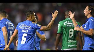 Yotun salvó con gol un empate para Cruz Azul ante León por la Copa MX Clausura 2019
