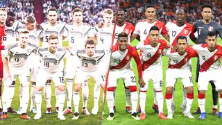 Perú vs. Alemania: selección europea cuesta 26 veces más que la bicolor