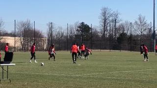 Perú vs. Paraguay: el divertido 'camotito' antes de arrancar el entrenamiento [VIDEO]