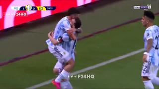 Tras una genialidad de Messi: De Paul marcó el 1-0 en el Argentina vs. Ecuador [VIDEO]