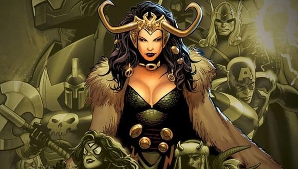 Lady Loki, la versión femenina de Loki que se rumorea aparecerá en la serie. (Imagen: Marvel Comics)