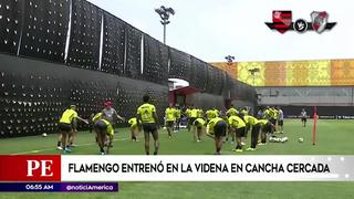 Copa Libertadores 2019: Flamengo realizó entrenamiento con campo cercado