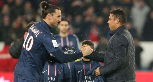 Ronaldo, ídolo de Ibrahimovic.