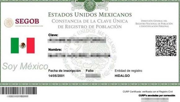 Consulta tu CURP: guía para obtener tu Clave Única de Registro en México (Foto: Difusión)