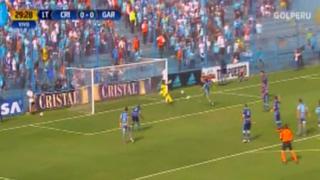Sporting Cristal: Jorge Cazulo se 'comió' gol debajo del arco