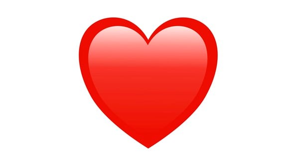 Si no te has enterado, conoce qué es lo que realmente significa el corazón rojo en WhatsApp. (Foto: Emojipedia)