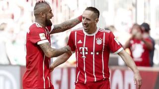 Ribéry se puso la camiseta de Chile: el mensaje de aliento para Vidal de cara a la Confederaciones