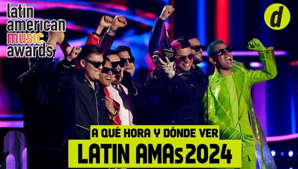 Conoce todos los detalles para no perderte ni un minuto de los Latin AMAs 2024 (Foto: Depor)