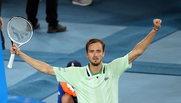 Daniil Medvedev jugará la final ante Rafael Nadal. (Foto: Reuters)