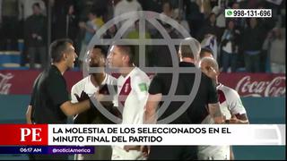 Todos fueron sobre Daronco: el reclamo de los jugadores peruanos tras polémica ante Uruguay