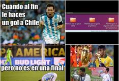 Pura risa: crueles memes tras victoria de Argentina ante Chile con gol de Messi [FOTOS]