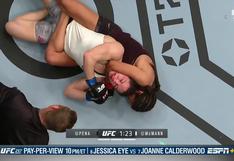 Dulce sueños: el ‘mataleón’ de la venezolana Julianna Peña para vencer a McMann en UFC 257 [VIDEO]