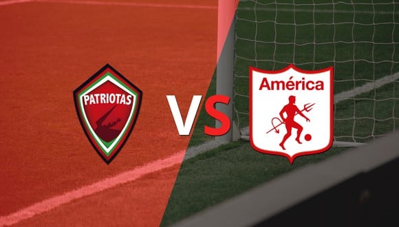Patriotas FC y América de Cali empatan 1-1 y se van a los vestuarios