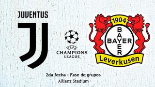 En vivo, Juventus vs. Leverkusen vía ESPN: sigue aquí la Champions League en directo con Cristiano Ronaldo