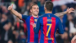 Ya era tiempo: Alcácer finalmente marcó su primer gol oficial con el Barcelona