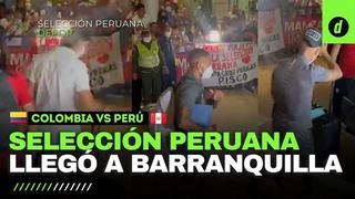 Perú vs. Colombia: Así fue la llegada de la Bicolor  a Barranquilla para enfrentar a los ‘cafeteros’