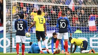 ¡Se le chorreó! Error de Ospina es aprovechado por Giroud para anotar gol de Francia ante Colombia [VIDEO]