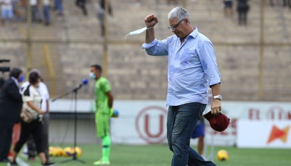 Álvaro Gutiérrez es entrenador de Universitario de Deportes desde inicios de febrero. (Foto: Leonardo Fernández / @photo.gec)