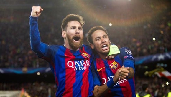 Lionel Messi y Neymar jugaron juntos hasta mediados de 2017. (AFP)