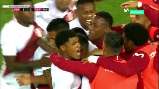 ¡Cazador en el área! El gol de Alex Valera para el 1-0 de Perú vs. Paraguay [VIDEO]
