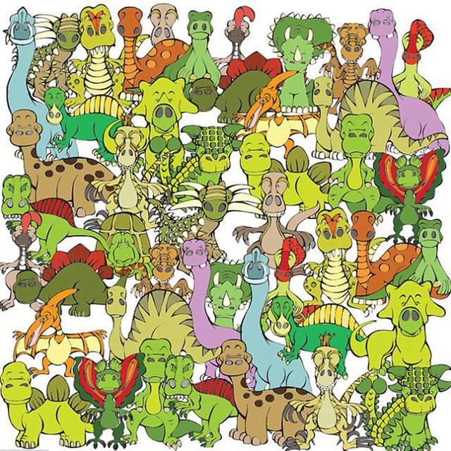 Encuentra la tortuga en este desafío visual que presenta lindos dinosaurios.  (Pinterest)