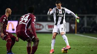 Juventus venció 1-0 a Torino con gol de penal de Cristiano Ronaldo por la Serie A de Italia 2018