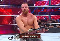 ¡Dean Ambrose se convirtió en el campeón intercontinental, tras vencer a Seth Rollins!