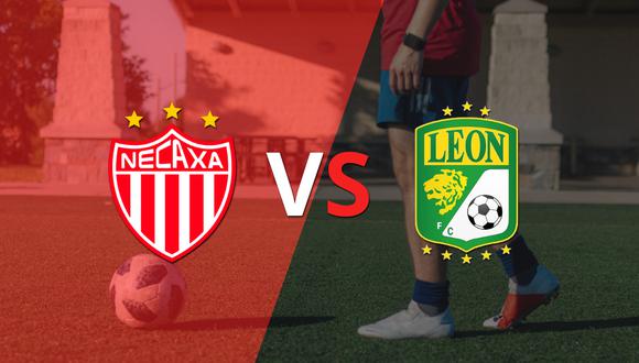 Termina el primer tiempo con una victoria para Necaxa vs León por 3-0