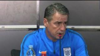 Bengoechea: “Alianza estuvo a la altura y fue competitivo ante Boca Juniors” [VIDEO]