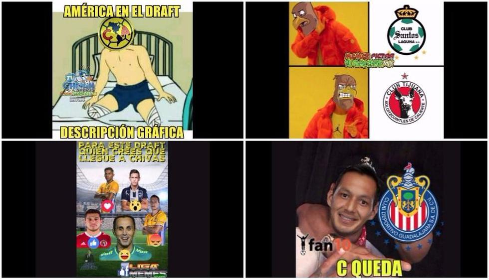 Los mejores memes del Draft de la Liga MX 2018 camino al Torneo Clausura (Foto: Facebook).