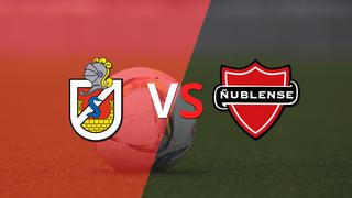 Termina el primer tiempo con una victoria para D. La Serena vs Ñublense por 1-0