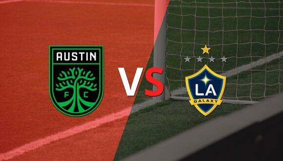 Termina el primer tiempo con una victoria para LA Galaxy vs Austin FC por 1-0