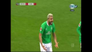 Claudio Pizarro anotó gol a Mainz en Bundesliga, pero el árbitro lo anuló por mano [VIDEO]