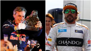 Puede hacerlo: Carlos Sainz aseguró que Fernando Alonso tiene capacidad para correr el Rally Dakar