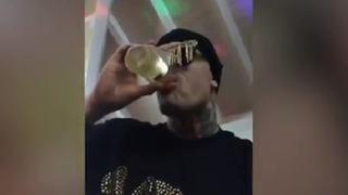 Se le fue la mano: Nainggolan se grabó en estado de ebriedad festejando el Año Nuevo [VIDEO]