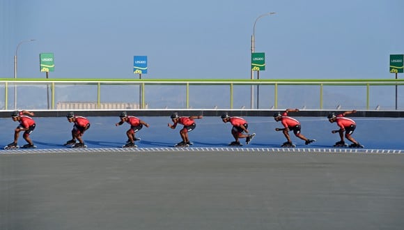 El Patinaje de Velocidad se practica en e Complejo Panamericano Costa Verde. (Foto: Legado)