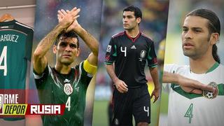 Rafael Márquez es el mexicano con más partidos en la historia de los Mundiales