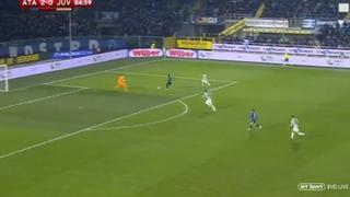¡Juventus eliminado! Duván Zapata y el doblete para el 3-0 del Atalanta por Copa Italia [VIDEO]