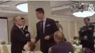 Se 'mataron' con la mirada: sale a la luz lo que sería el encuentro final entre Cristiano y Florentino [VIDEO]