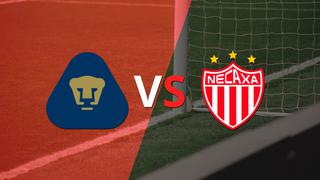 Termina el primer tiempo con una victoria para Pumas UNAM vs Necaxa por 1-0
