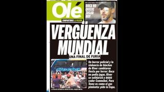 Las portadas de diarios de Argentina y del mundo tras la suspensión del Boca vs. River [FOTOS]