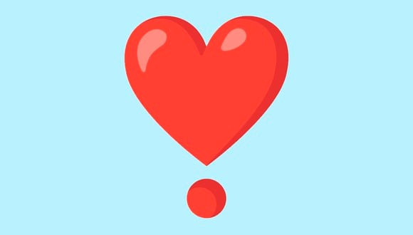 Si no lo sabías, hoy te lo explicaremos. Conoce qué significa el corazón rojo con punto debajo en WhatsApp. (Foto: Emojipedia)