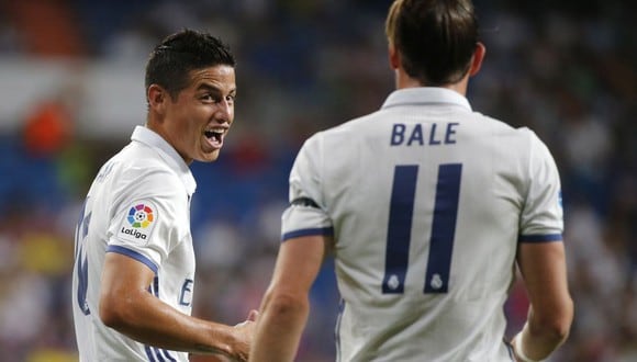 James acaba contrato en el 2021, mientras que Bale, en el 2022. (Foto: EFE)