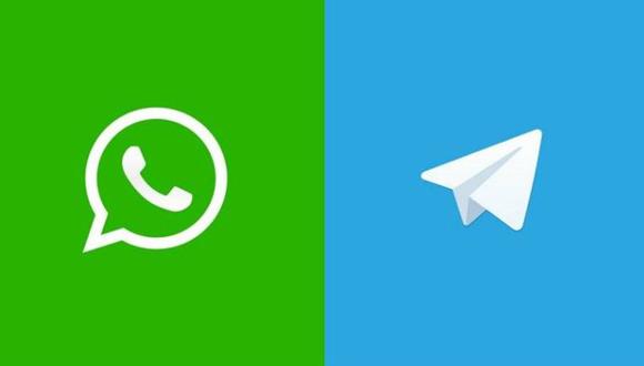 Son un total de 13 herramientas que WhatsApp y Telegram tienen en común. (Foto: Composición)