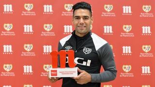 Una raya más al ‘Tigre’: Falcao, elegido el mejor jugador de septiembre en el Rayo 