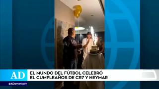 Mira cómo festejaron CR7 y Neymar sus cumpleaños
