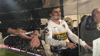 Griezmann es 'Xeneize': el francés se luce en el Bernabéu con camiseta de Boca Juniors